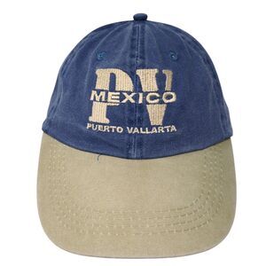 PV Mexico Puerto Vallarta Strapback Hat Multicolor One Size Adjustable dkps